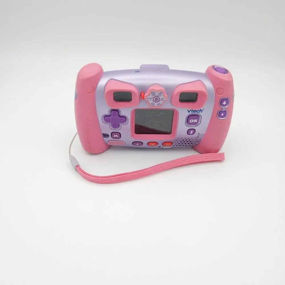 VTech Kidizoom Plus Digital Camera Pink 2MP 2x Zoom Kids Tested